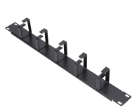 ExtraLink  Organizer kabli Typ B 19" 1U (czarna) - 1323262 - zdjęcie 1